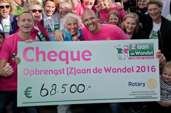 Alleen maar winnaars tijdens [Z]aan de Wandel 2016!